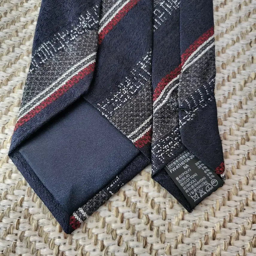 [BUNJANG] Ziek Fahrenheit Silk Tie / 지이크 파렌하이트 넥타이 2