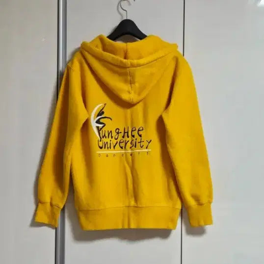 [BUNJANG] KH Dance Yellow Hooded Zip-up / 후드집엎