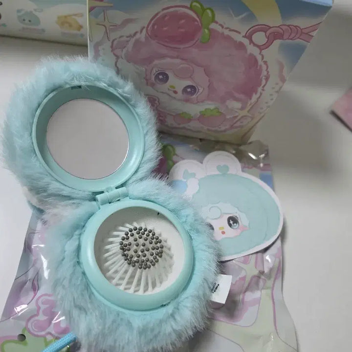 [BUNJANG] Baby Three Yooki Mirror Comb Doll Keyring / 베이비쓰리 유키 yooki 거울빗 인형 키링 탑토이