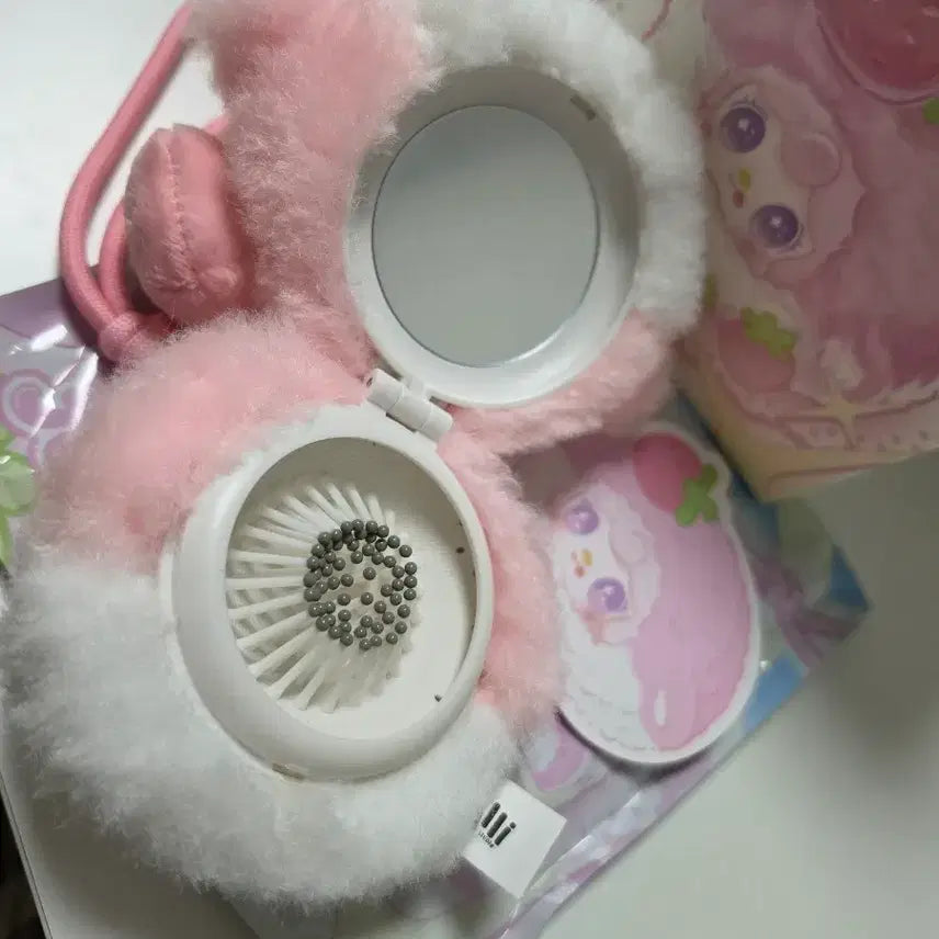 [BUNJANG] Baby Three Yooki Mirror Comb Doll Keyring / 베이비쓰리 유키 yooki 거울빗 인형 키링 탑토이