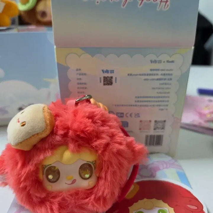 [BUNJANG] Baby Three Yooki Mirror Comb Doll Keyring / 베이비쓰리 유키 yooki 거울빗 인형 키링 탑토이