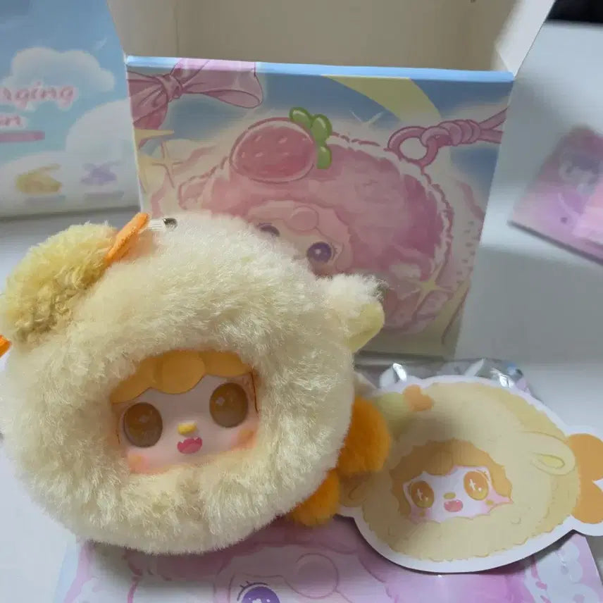 [BUNJANG] Baby Three Yooki Mirror Comb Doll Keyring / 베이비쓰리 유키 yooki 거울빗 인형 키링 탑토이