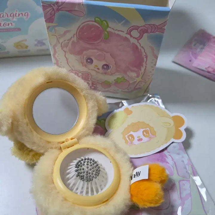 [BUNJANG] Baby Three Yooki Mirror Comb Doll Keyring / 베이비쓰리 유키 yooki 거울빗 인형 키링 탑토이