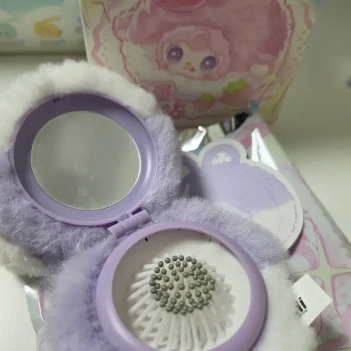 [BUNJANG] Baby Three Yooki Mirror Comb Doll Keyring / 베이비쓰리 유키 yooki 거울빗 인형 키링 탑토이