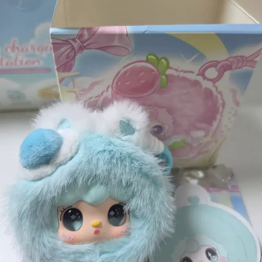 [BUNJANG] Baby Three Yooki Mirror Comb Doll Keyring / 베이비쓰리 유키 yooki 거울빗 인형 키링 탑토이