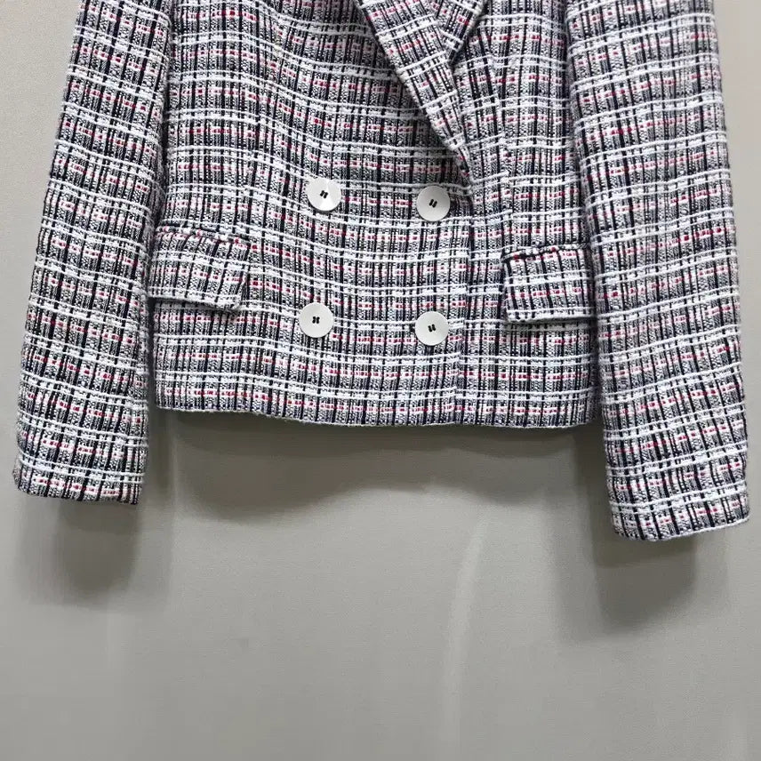 [BUNJANG] ZARA Tweed Double Button Jacket / 자라 트위드 더블 버튼 자켓