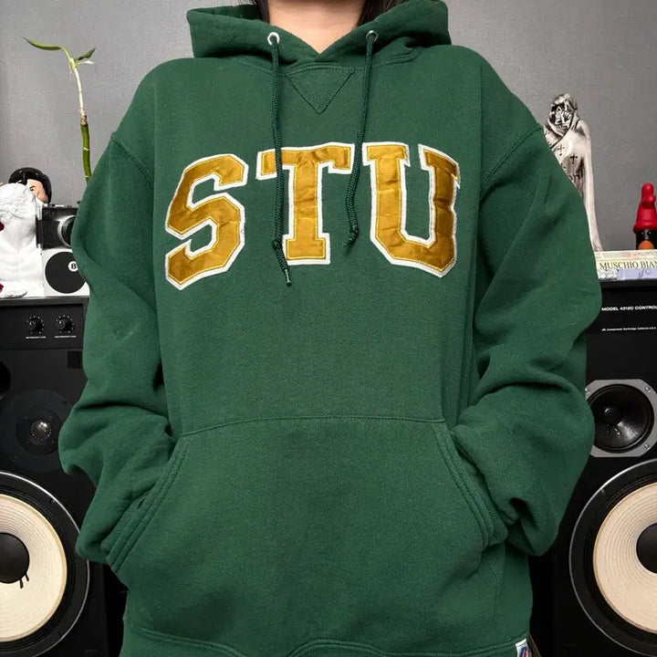 [BUNJANG] Russell Athletic Sweat Hoodie / 러셀애슬레틱 후드티