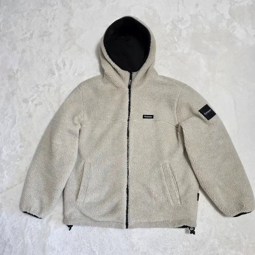 [BUNJANG] Covernat Reversible Fleece Warm-up Jacket / (L)커버낫 리버시블 플리스 웜업 자켓