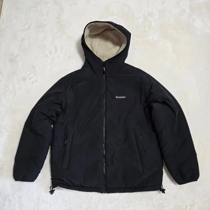 [BUNJANG] Covernat Reversible Fleece Warm-up Jacket / (L)커버낫 리버시블 플리스 웜업 자켓
