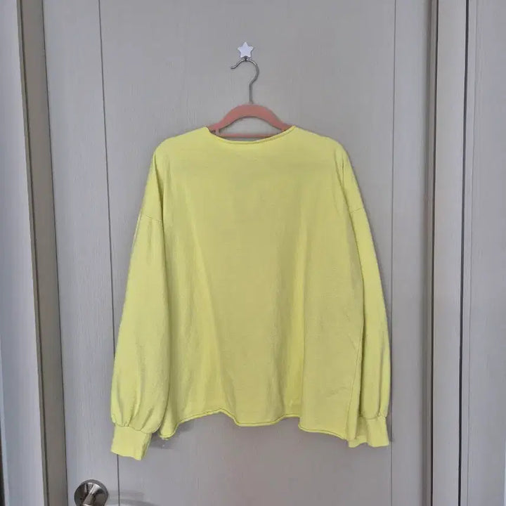 [BUNJANG] Neon Long-Sleeve T-Shirt / 형광색 끈디테일 긴팔티셔츠