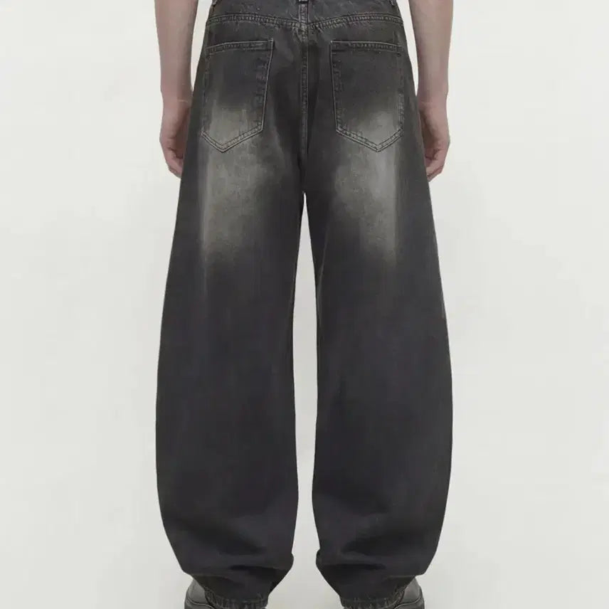 [BUNJANG] DWSE Balloon Wide Denim Jeans / DWSE 벌룬 와이드 데님 청바지 새제품 싸게 팔아요