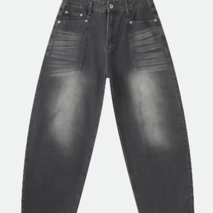 [BUNJANG] DWSE Balloon Wide Denim Jeans / DWSE 벌룬 와이드 데님 청바지 새제품 싸게 팔아요