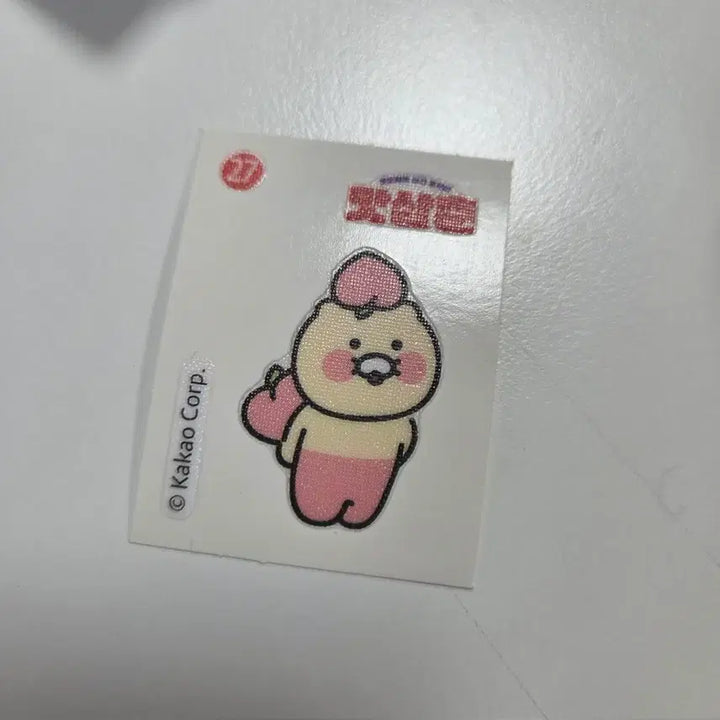 [BUNJANG] Kakao Friends Chun-Sik Figure Sticker / [카카오] 맛삼춘 춘식이 띠부띠부씰 27번