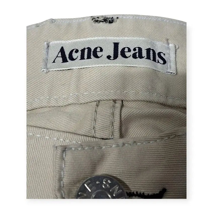 [BUNJANG] Acne Studios Jeans Beige Straight Pants / 26/32)아크네스튜디오 진스 베이지 일자팬츠