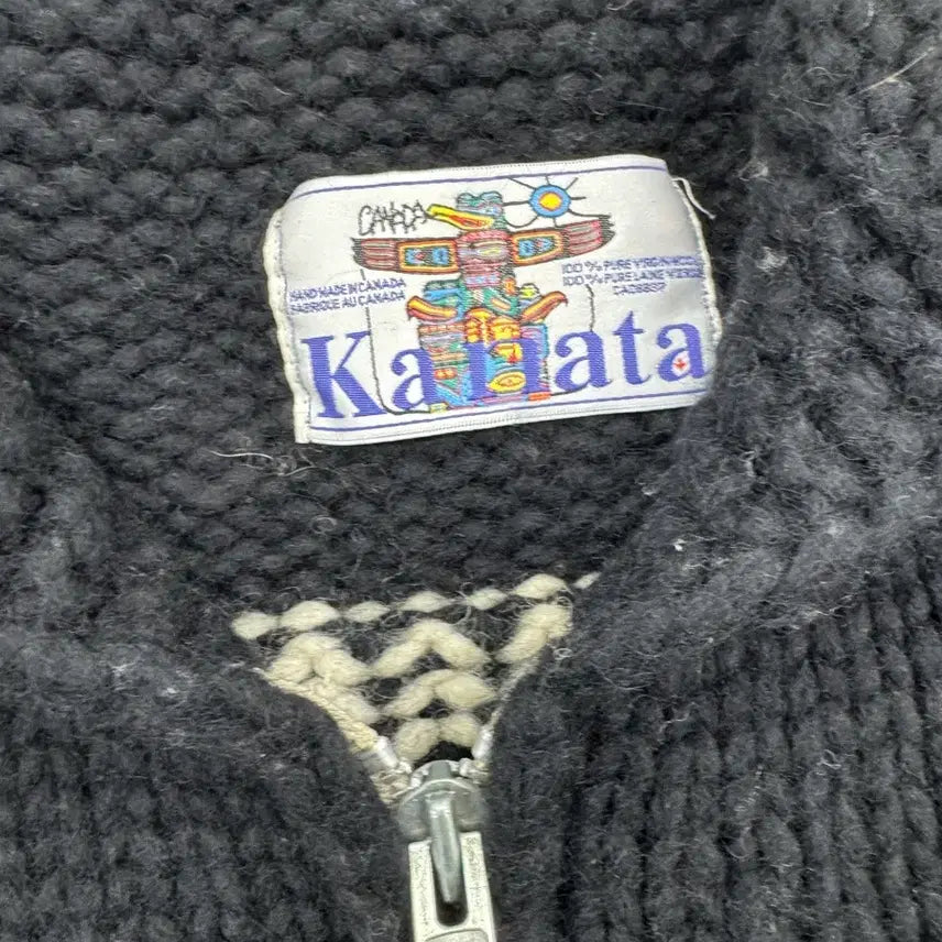 [BUNJANG] KANATA USA Flag Knit Cardigan / KANATA 미국 국기 니트 가디건 카나타 usa 코위찬 rrl 리바이스