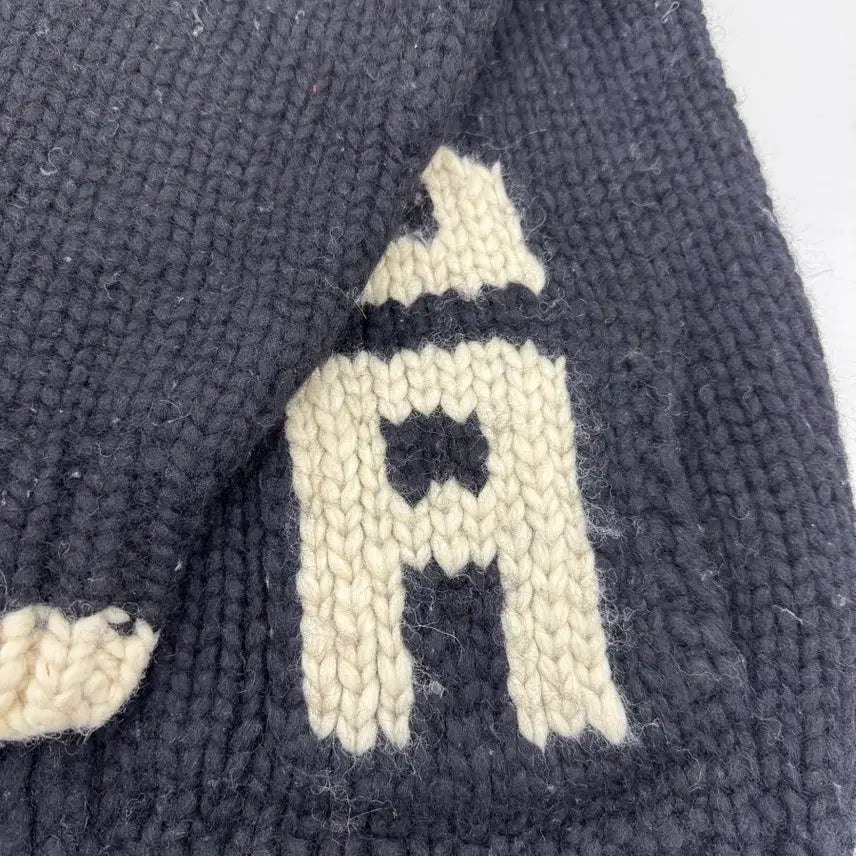 [BUNJANG] KANATA USA Flag Knit Cardigan / KANATA 미국 국기 니트 가디건 카나타 usa 코위찬 rrl 리바이스