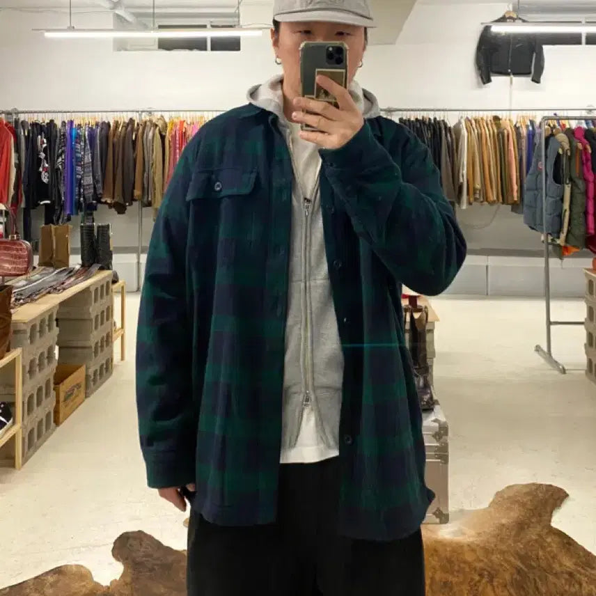 [BUNJANG] L.L. Bean Black Watch Shirt Jacket / L.L. BEAN black watch shirts jacket