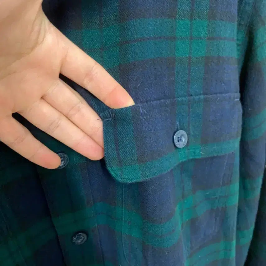 [BUNJANG] L.L. Bean Black Watch Shirt Jacket / L.L. BEAN black watch shirts jacket