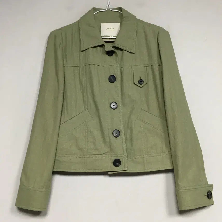 [BUNJANG] MAJE Linen Button-Up Jacket / MAJE 마쥬 버튼업 린넨 자켓 1