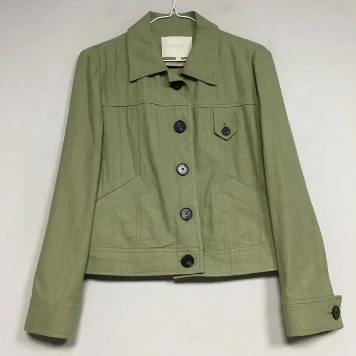 [BUNJANG] MAJE Linen Button-Up Jacket / MAJE 마쥬 버튼업 린넨 자켓 1