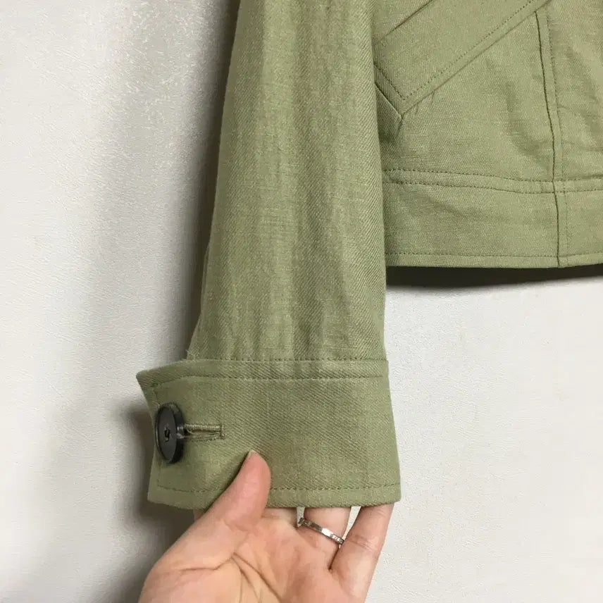 [BUNJANG] MAJE Linen Button-Up Jacket / MAJE 마쥬 버튼업 린넨 자켓 1