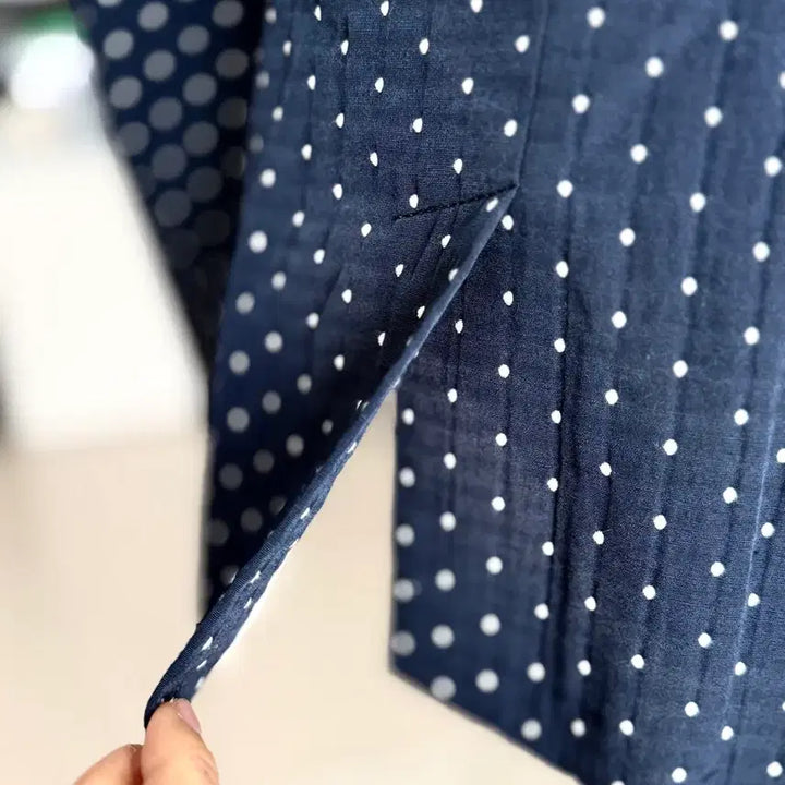[BUNJANG] Tommy Hilfiger Navy Polka Dot Jacket / 타미힐피거 네이비 색상 포코닷 자켓