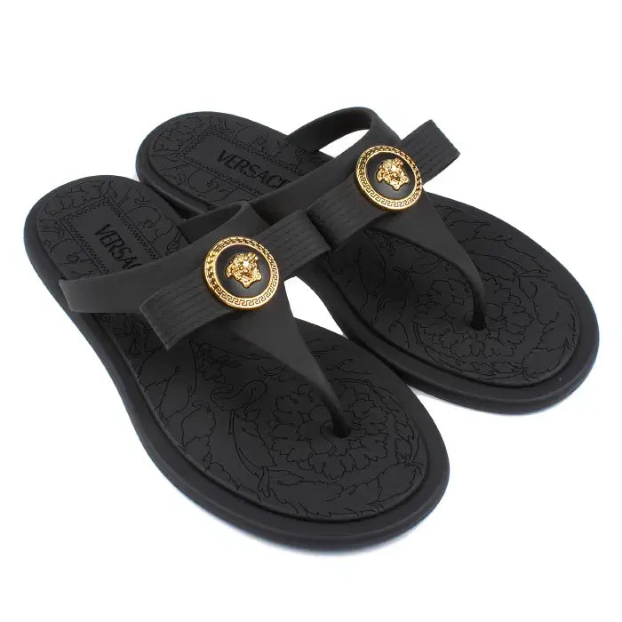 [BUNJANG] Versace Gianni Ribbon Sandals / 베르사체 25SS Gianni 리본 샌들 1018789 1A10983 1