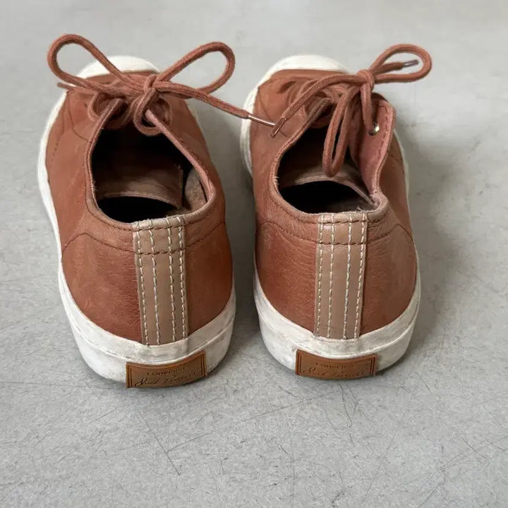 [BUNJANG] Converse Jack Purcell Brown Leather Sneakers / 컨버스 잭퍼셀 브라운 레더 스니커즈 260