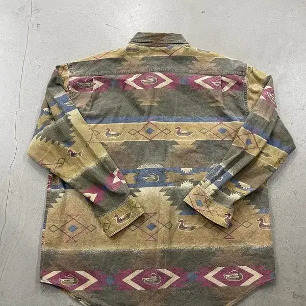 [BUNJANG] Ducks Unlimited Native Pattern Shirt XL / Ducks Unlimited 네이티브 패턴 셔츠 XL