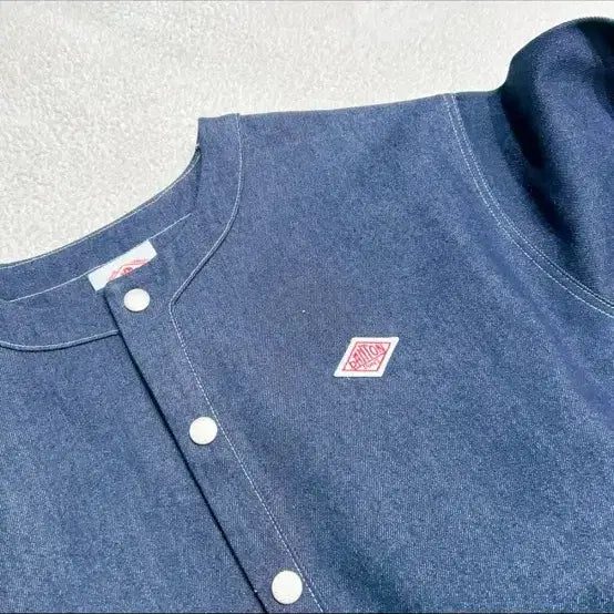 [BUNJANG] Danton Denim Jacket / 단톤 데님 자켓 노카라 긴팔