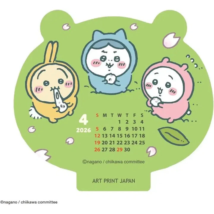 [SOLD OUT] 치이카와 2026년 탁상 달력(일본어)
