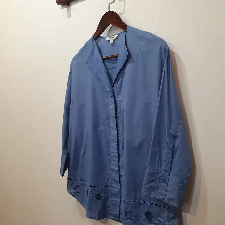 [BUNJANG] SJ WANI Blue Blouse / SJ WANI 블루 블라우스