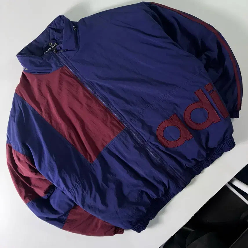 [BUNJANG] Adidas Old School Nylon Windbreaker Jacket / Adidas  아디다스 올드스쿨 나일론 바람막이 점퍼