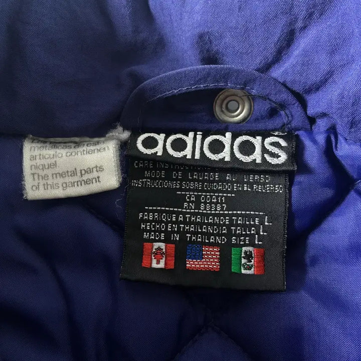 [BUNJANG] Adidas Old School Nylon Windbreaker Jacket / Adidas  아디다스 올드스쿨 나일론 바람막이 점퍼