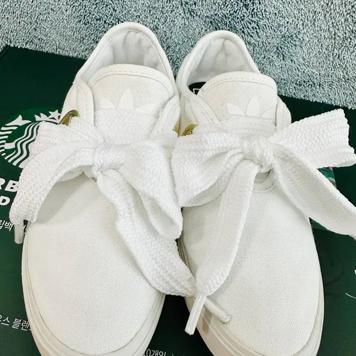 [BUNJANG] Adidas Sleek Low Ribbon Shoes (230) / 아디다스 슬릭 로우 리본 (230)