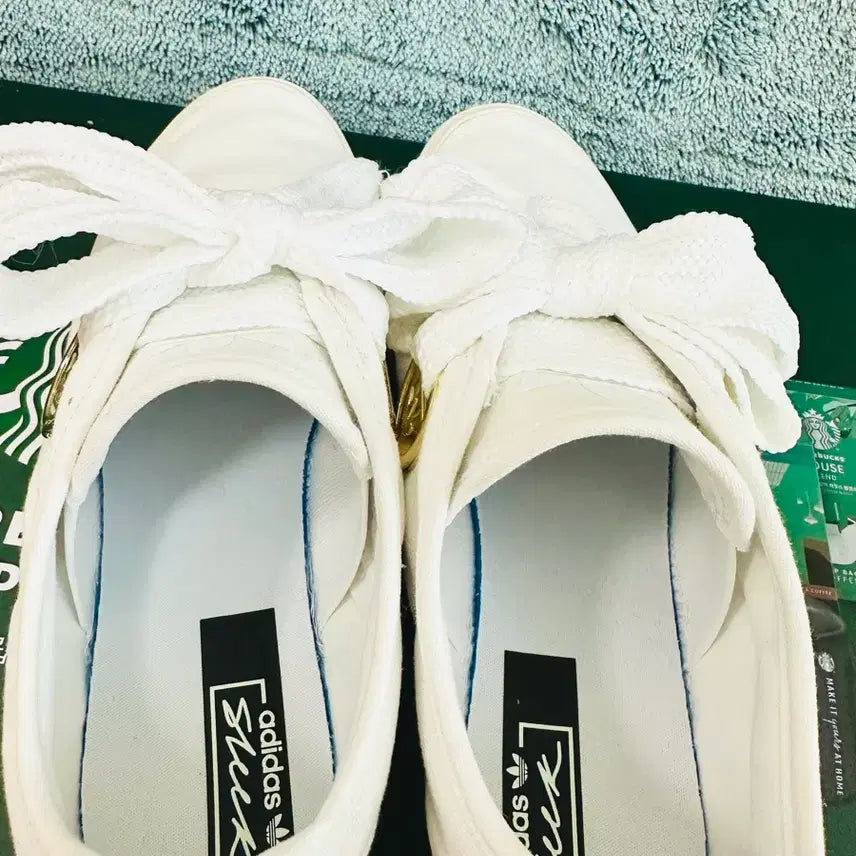 [BUNJANG] Adidas Sleek Low Ribbon Shoes (230) / 아디다스 슬릭 로우 리본 (230)