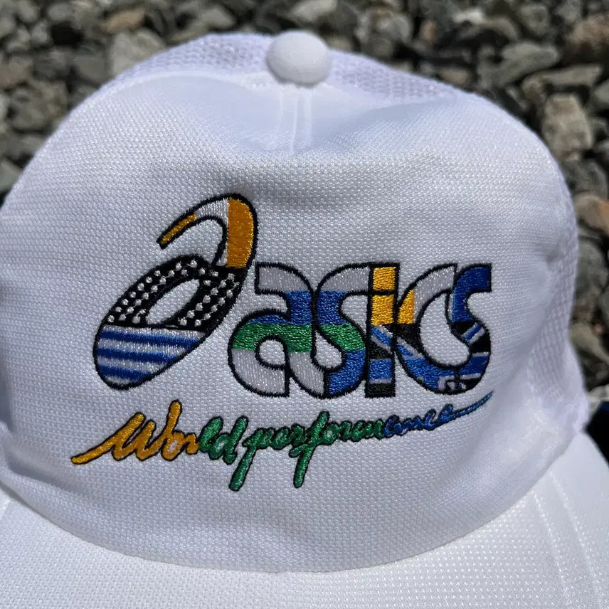 [BUNJANG] Asics Vintage Mesh Cap / 아식스(made JAPAN) 빈티지 매쉬캡 (레어템)
