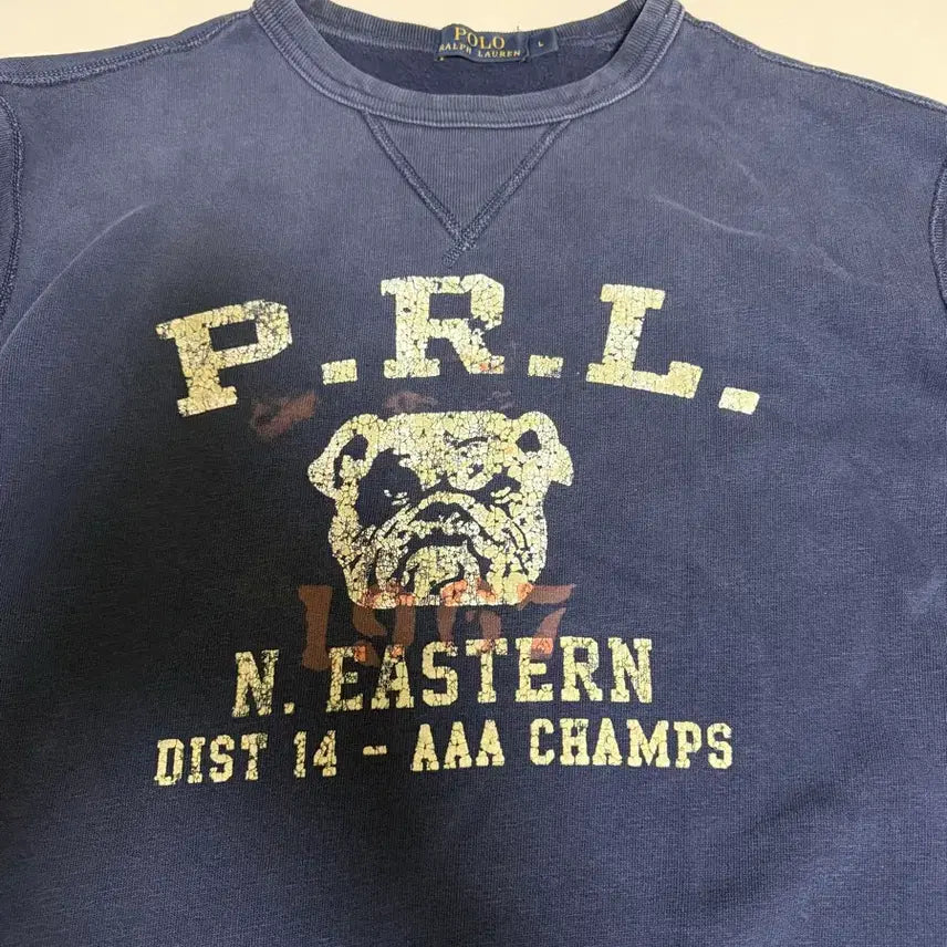 [BUNJANG] Polo Ralph Lauren Bulldog Sweatshirt / 폴로 불독 맨투맨 l