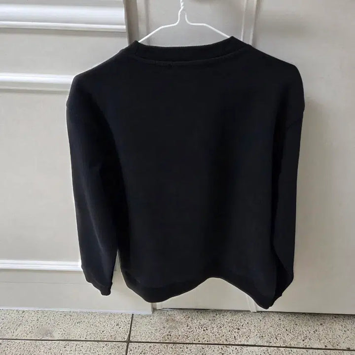 [BUNJANG] Bon Embroidered Black Sweatshirt / Bon 자수 맨투맨 100