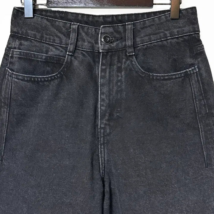 [BUNJANG] Vintage Wide Leg Jeans Black Wash / 일본빈티지 와이드팬츠바지흑청 모리걸하구미룩갸루y2k