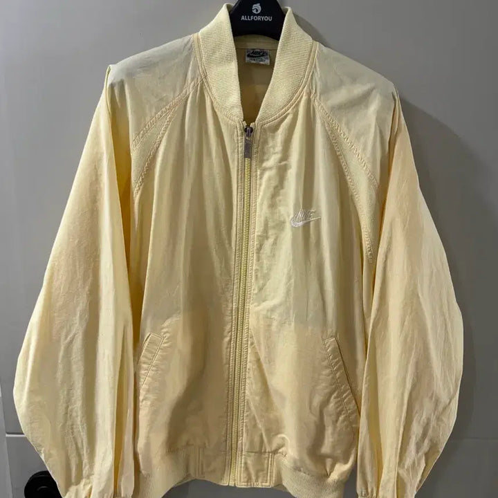 [BUNJANG] Nike 80s Korean Made Blue Bomber Jacket L / 한국나이키 올드스쿨 80s 블루종 봄버 자켓 L