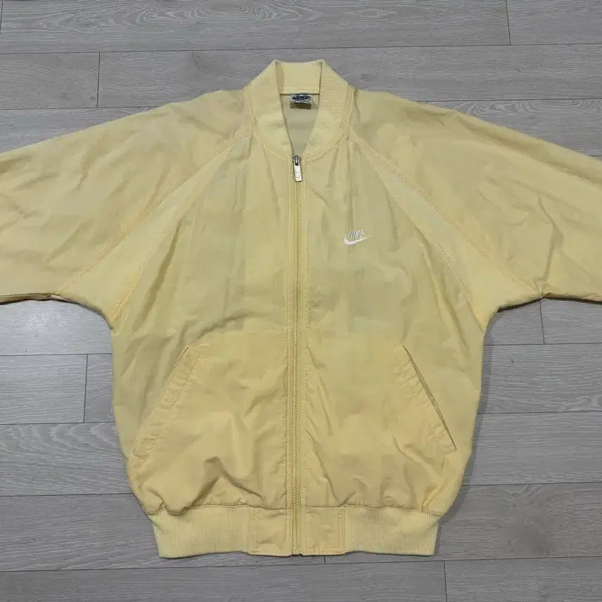 [BUNJANG] Nike 80s Korean Made Blue Bomber Jacket L / 한국나이키 올드스쿨 80s 블루종 봄버 자켓 L