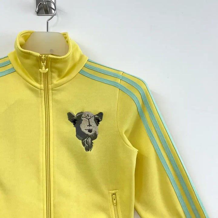 [BUNJANG] Adidas Marrakech Lemon Mint Track Top Jersey / 아디다스 딱붙핏 마라케시 레몬 민트 트랙탑 져지