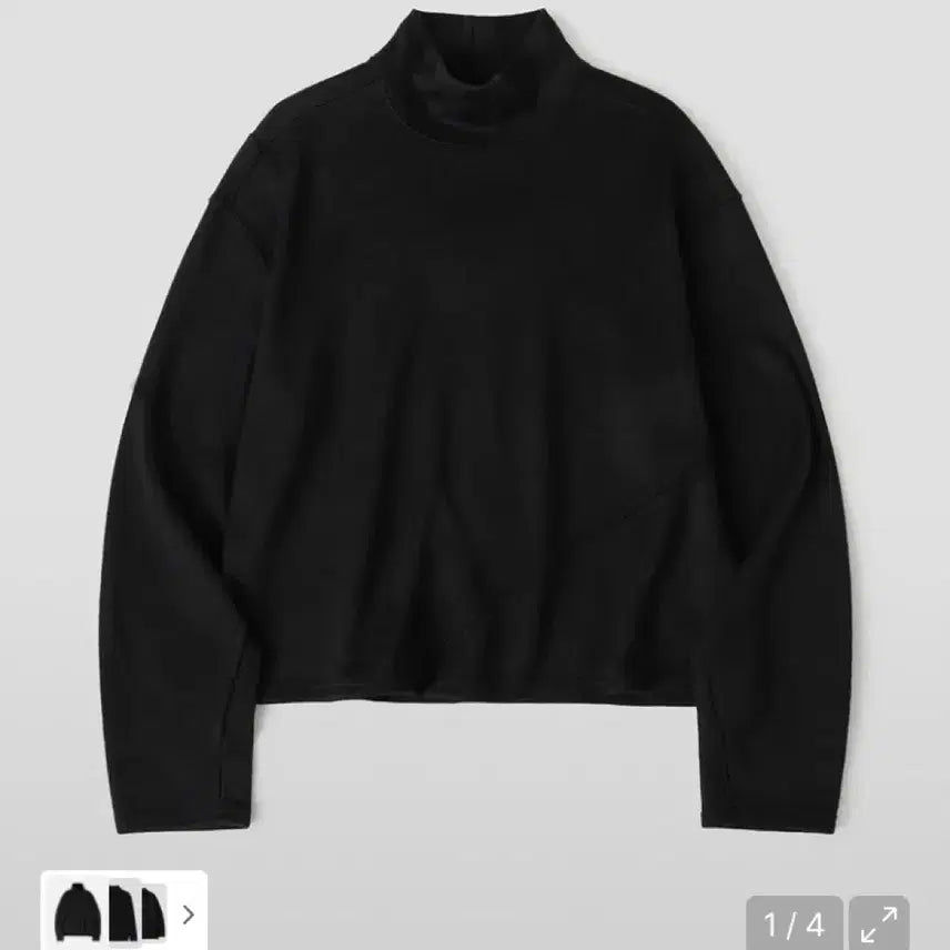 [BUNJANG] Hubs Oblique Half Neck Long Sleeve XL / 후브스 오블리크 하프넥 롱슬리브 xl