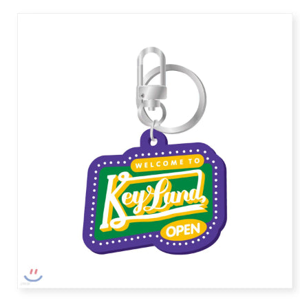 [BUNJANG] SHINee Key Key Land Keyring / 샤이니 키 키랜드 키링 아지트
