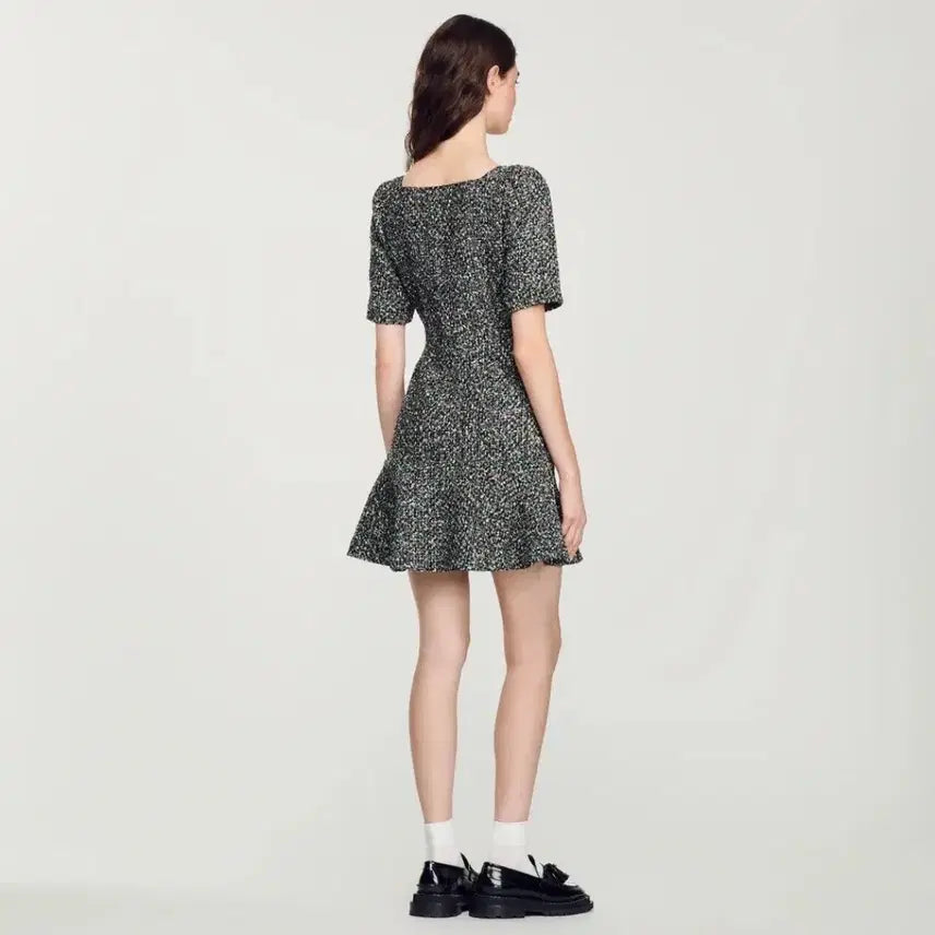 [BUNJANG] Sandro Square Neckline Dress / 새제품 산드로