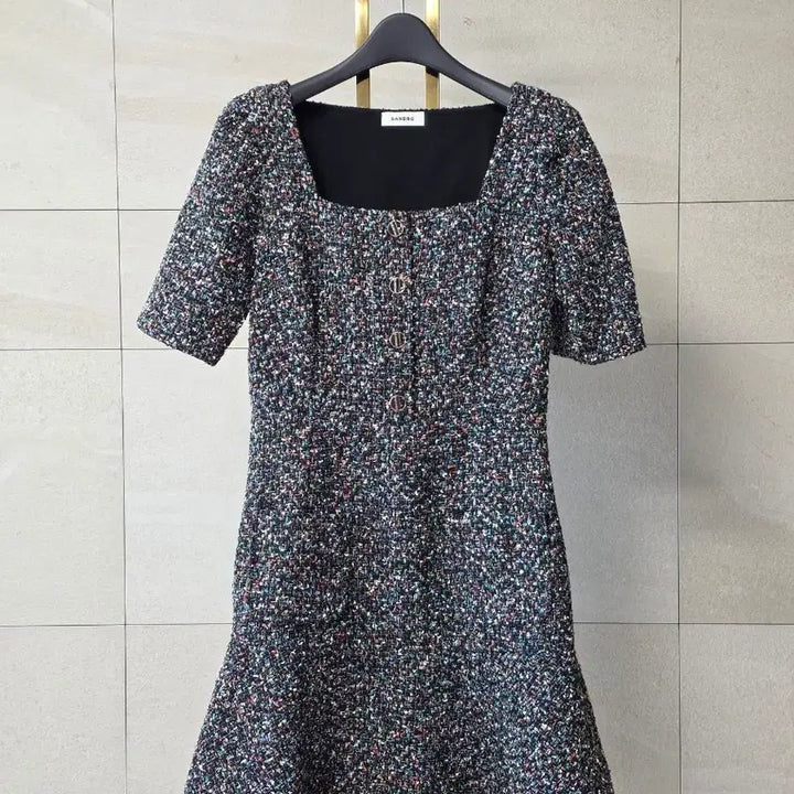 [BUNJANG] Sandro Square Neckline Dress / 새제품 산드로