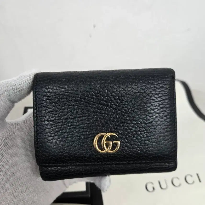 [BUNJANG] Gucci Marmont Tri-Fold Wallet / [정품] 구찌 마몬트 삼단지갑