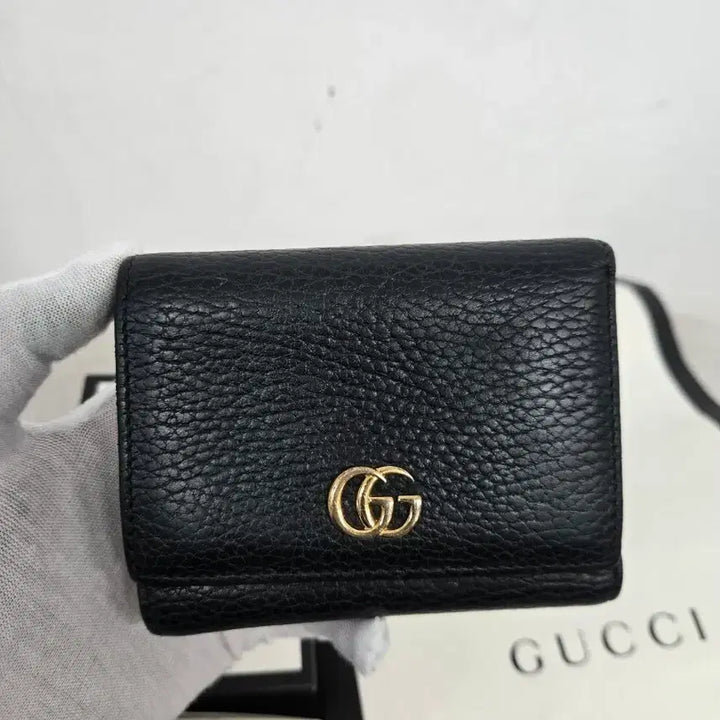 [BUNJANG] Gucci Marmont Tri-Fold Wallet / [정품] 구찌 마몬트 삼단지갑