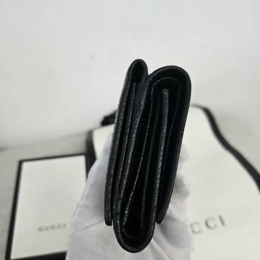[BUNJANG] Gucci Marmont Tri-Fold Wallet / [정품] 구찌 마몬트 삼단지갑